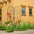 4 Pack Metal Garden Trellis 78.7