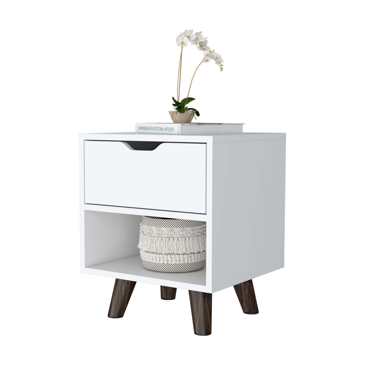 Rumford Computer Desk With Hutch And 3 Tier Storage Shelves Beige Mdf Engineered Wood