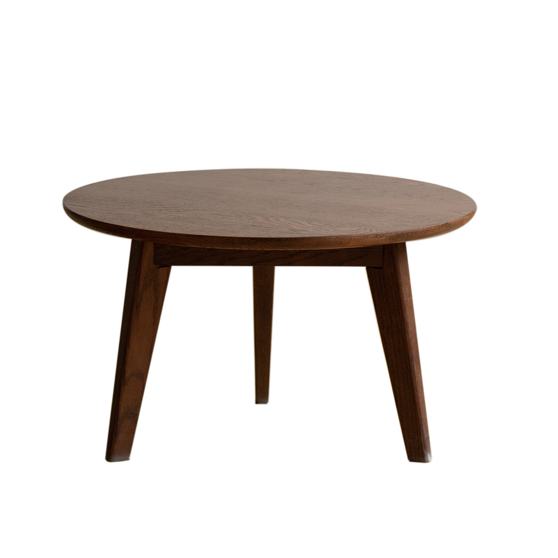 Center Table Low Table 100% Solid Oak Wood Top Plate Desk Coffee Table Width 60 X Depth60 X Height 35 Cm Study Desk Work From Home Easy To Assemble Walnut Color Wood Desk Oak Brown Primary Living Space Oak Round Open Storage Coffee & End Tables Wood
