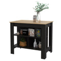 British Single Kitchen Pantry, Four Storage Shelves, Double Doors Cabinets Multicolor Mdf Engineered Wood