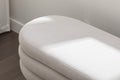 036 Velvet Fabric Storage Bench Bedroom Bench With Wood Legs For Living Room Bedroom Indoor,Light Gray Tufted Light Gray Velvet Bedroom Solid Modern Eucalyptus Internal Storage Foam Velvet