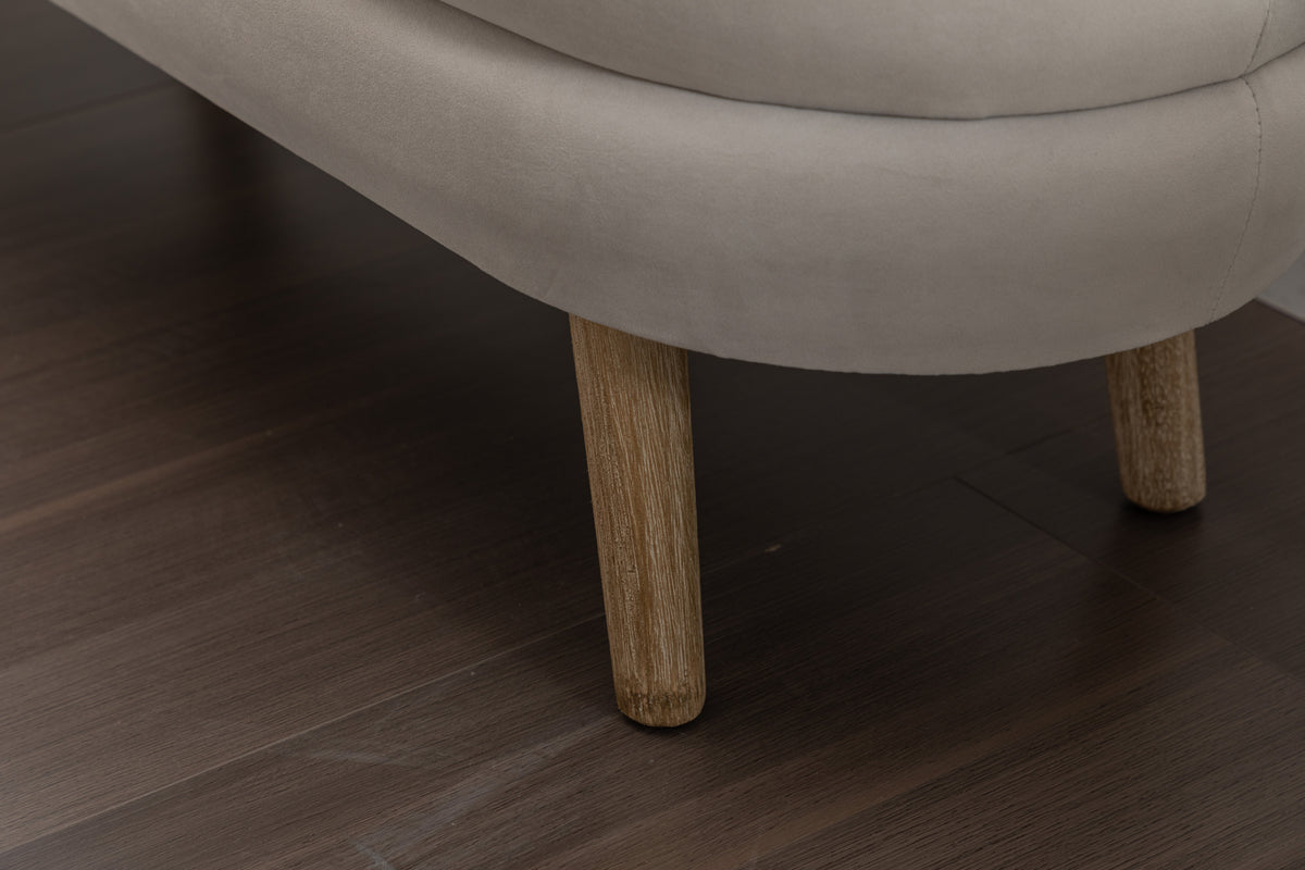 036 Velvet Fabric Storage Bench Bedroom Bench With Wood Legs For Living Room Bedroom Indoor,Light Gray Tufted Light Gray Velvet Bedroom Solid Modern Eucalyptus Internal Storage Foam Velvet