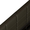 Queen Size Upholstered Bed With Led Lights,Hydraulic Storage System And Usb Charging Station,Black Black Pu