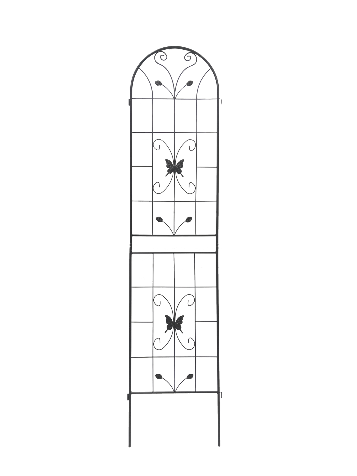 2 Pack Metal Garden Trellis 86.7" X 19.7" Rustproof Trellis For Climbing Plants Outdoor Flower Support Cream White Cream White Garden & Outdoor Iron