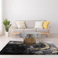 T 1207 32 Coffee Table Finished With Mother Of Pearl Top Antique Brass Primary Living Space Modern Round Open Storage Coffee & End Tables Glossy Stainless Steel