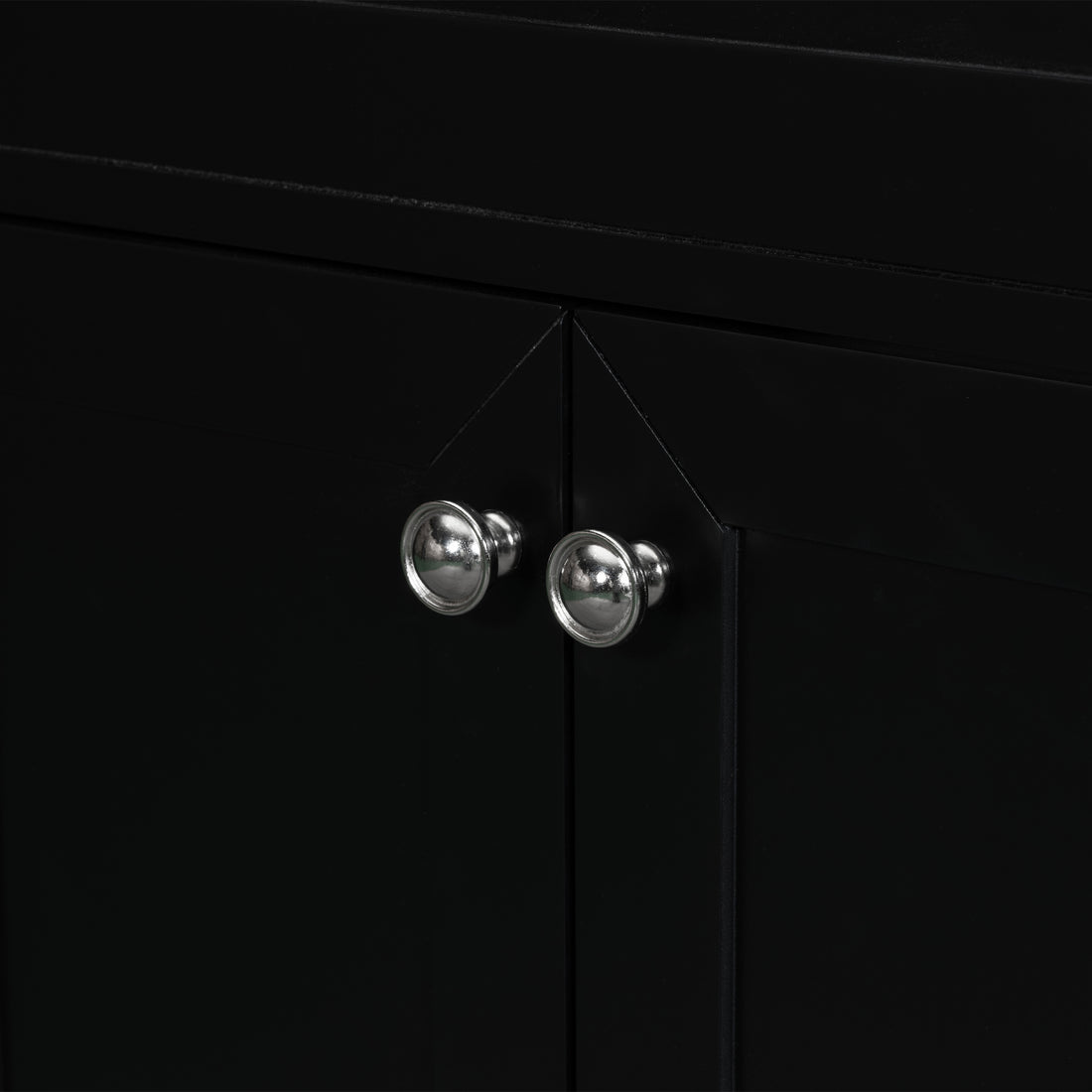 36" Bathroom Vanity With Sink Combo, Black Bathroom Cabinet With Drawers, Solid Frame And Mdf Board Old Sku:Jl000007Aab Black Solid Wood Mdf