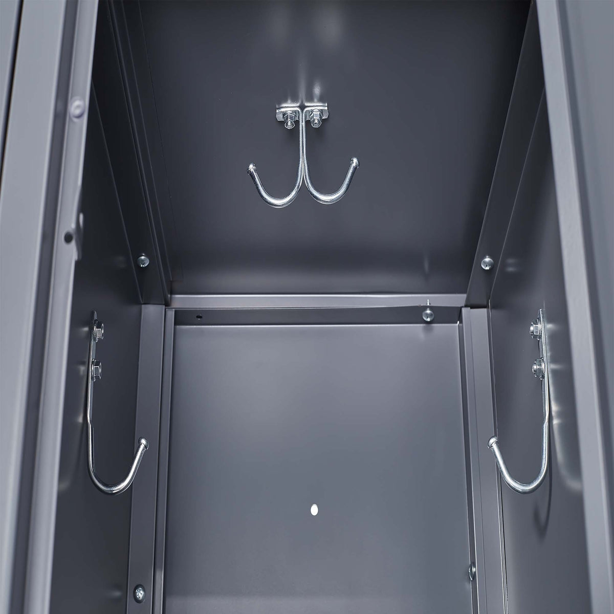 3 Door 72"H Metal Lockers With Lock For Employees,Storage Locker Cabinet For Home Gym Office School Garage,Gray Freestanding 5 Or More Spaces Gray Gym Door Locks Modern Metal Metal
