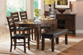 Contemporary Style 1Pc Oval Dining Table With Self Storing Butterfly Leaf Dark Oak Finish Wooden Dining Furniture Brown Mix Dining Room Contemporary Kitchen & Dining Tables Wood