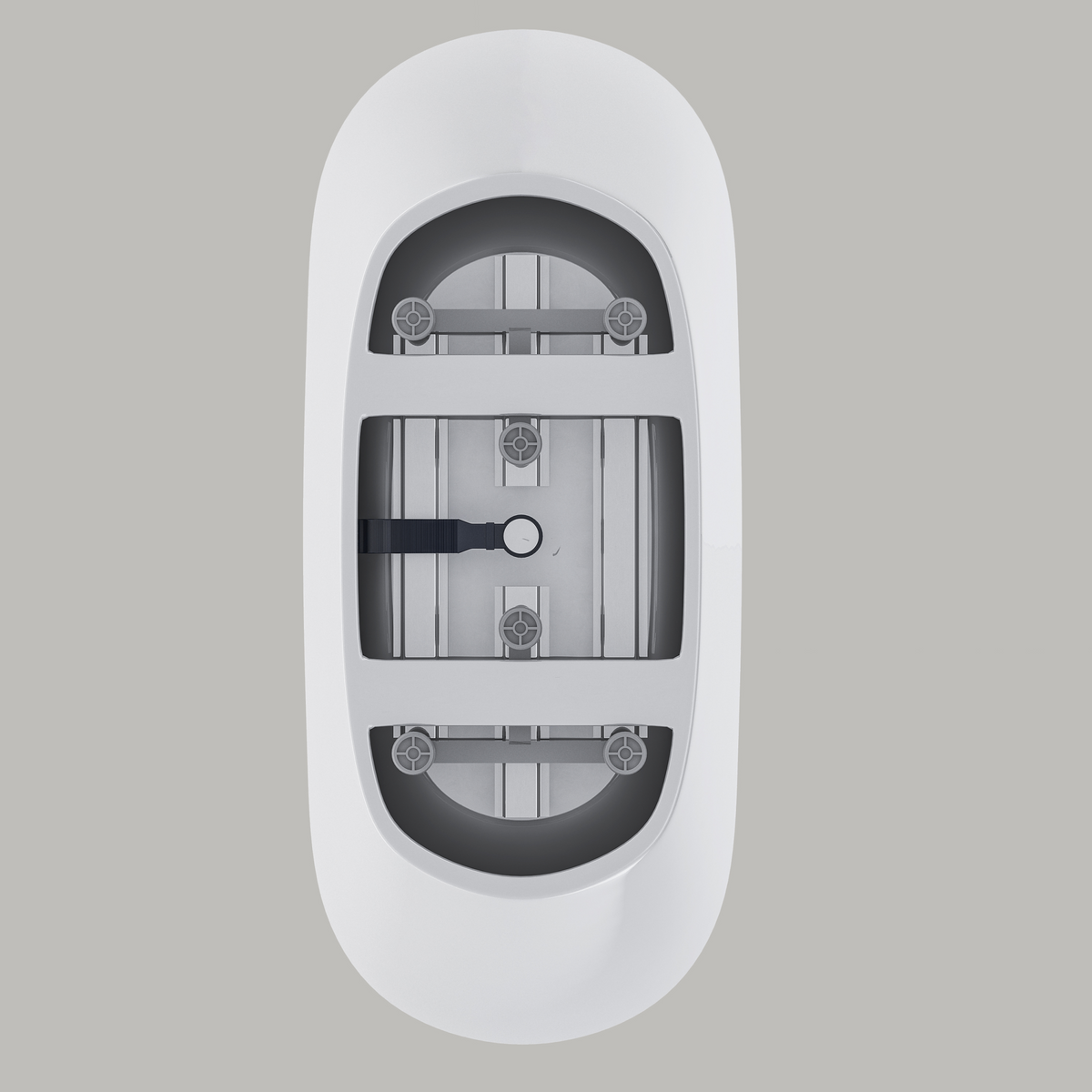 67" Acrylic Freestanding Bathtub Acrylic Soaking Tubs, Oval Shape Freestanding Bathtubs With Chrome Overflow And Pop Up Drain, Double Slipper Tub Gloss White Oval Bathroom Freestanding Tubs Polished 61 69 In Contemporary Soaking Center Acrylic Acrylic