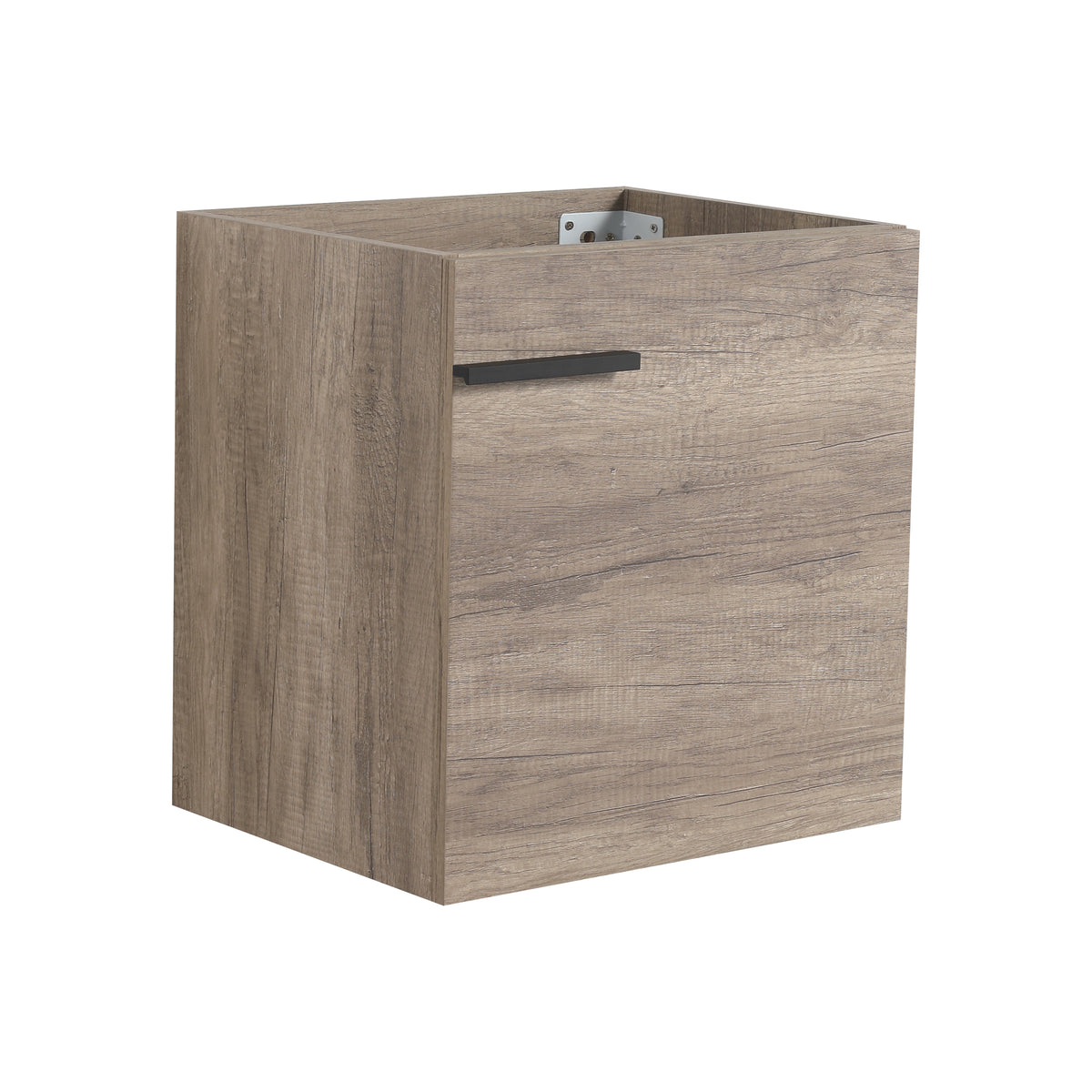 18 Inch Bathroom Vanity With Top, Small Bathroom Vanity And Sink Grey 1 Bathroom Wall Mounted Modern Plywood