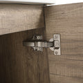 18 Inch Bathroom Vanity With Top, Small Bathroom Vanity And Sink Grey 1 Bathroom Wall Mounted Modern Plywood