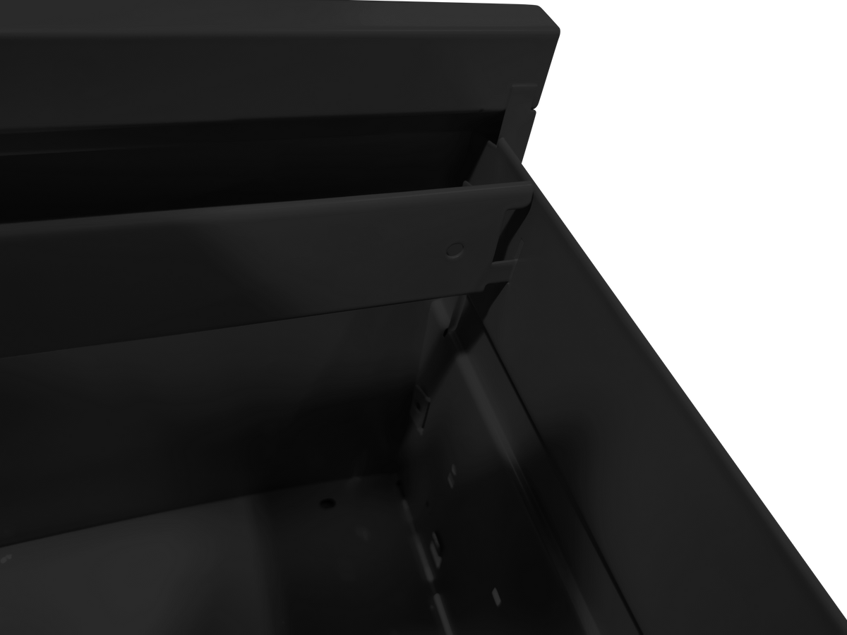 4 Drawer Metal Vertical File Cabinet With Lock Office Home Steel Vertical File Cabinet For A4 Legal Letter Size Filing Cabinets 3 4 Drawers Black Office Drawers Included Modern Metal Metal