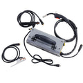 140A Mig Welder,110V Multiprocess Welder,Gas Gasless Mig Welding Machine,4 In 1 Flux Mig Solid Wire Lift Tig Stick Arc Welder Blue Abs Steel Q235