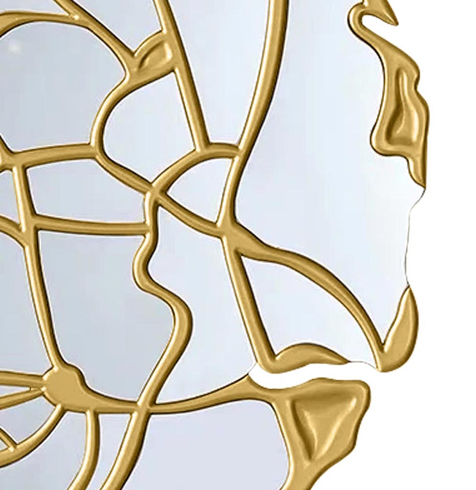 Timeless Wall Mirror With Gold Frame Gold Glass Mirror