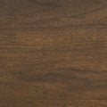 Latte And Medium Walnut Padded Side Chair Set Of 2 Solid Brown Dining Room Wipe Clean Mid Century Modern Dining Chairs Rubberwood Solid Back Wood