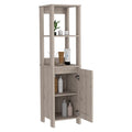 Linen Single Door Cabinet 59