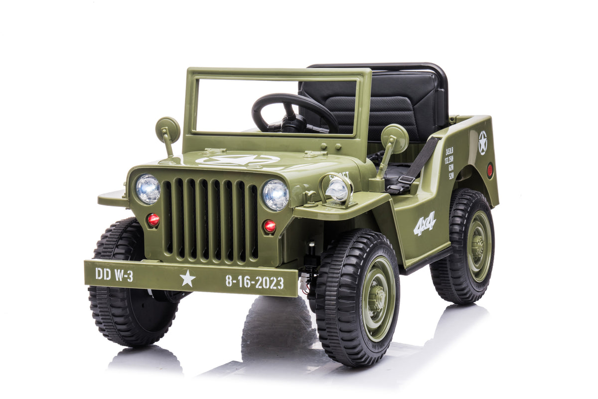 Ride On Car, Kids Electric Car, Tamco Riding Toys For Kids With Remote Control Amazing Gift For 3 6 Years Boys Grils Olive Green 50 99 Lbs 3 To 4 Years Plastic Indoor & Outdoor Use