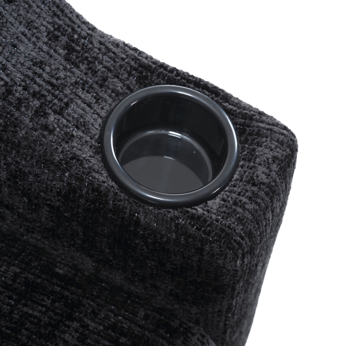 United Storage Sofa Living Room Sofa Cozy Sectional Sofa Black Polyester 3 Seat