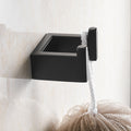 Simple Double Towel Hook, Sus304 Stainless Steel Bath Towel Holder, Bathroom Double Robe Hook, Hand Towel Hanger Wall Mount, Blackened Black Bathroom Antique,Classic,Industrial,Modern Stainless Steel