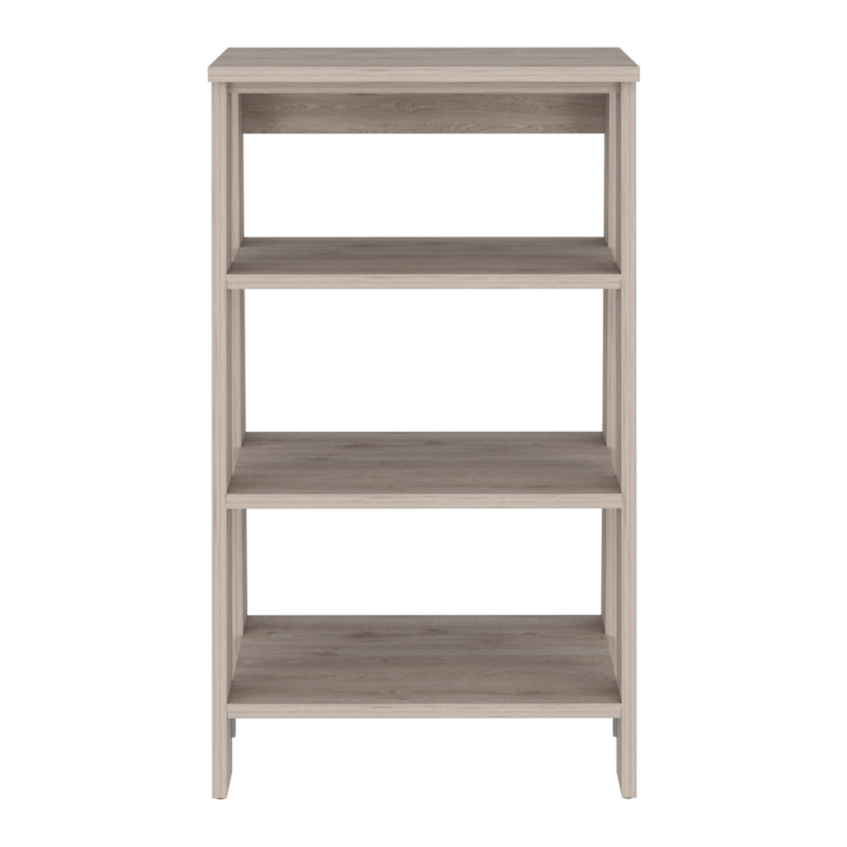 Cabinet 30" H, Four Shelves, Vertical, Light Gray Gray Particle Board Particle Board