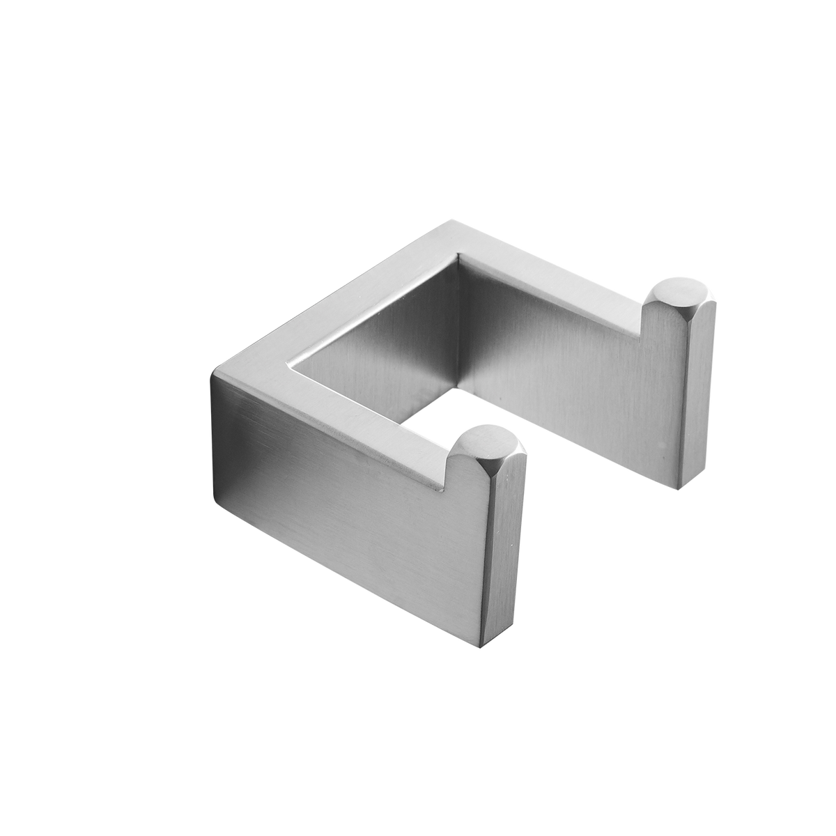 Simple Double Towel Hook, Sus304 Stainless Steel Bath Towel Holder, Bathroom Double Robe Hook, Hand Towel Hanger Wall Mount, Brushed Nickel Brushed Nickel Bathroom Antique,Classic,Industrial,Modern Stainless Steel