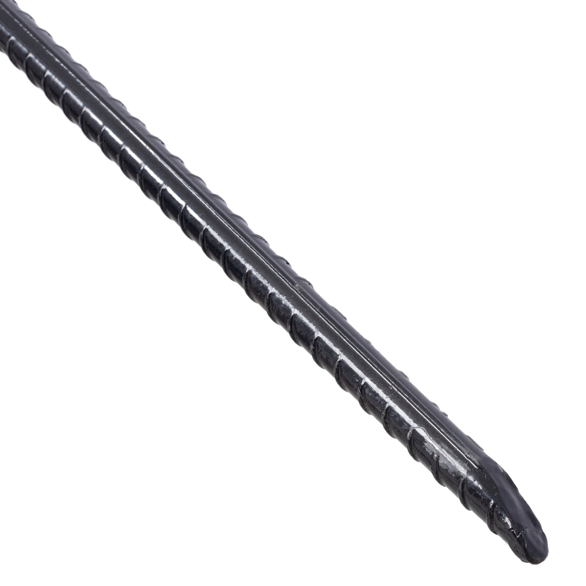 Rebar Stake With Loop 4Pcs Grip Rebar 5 8X 55.5 Inch Steel Durable Heavy Duty Tent Canopy Ground Stakes With Angled Ends And 1 Inch Loops For Campsites And Canopies Black Steel