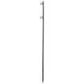Rebar Stake With Loop 4Pcs Grip Rebar 5 8X 55.5 Inch Steel Durable Heavy Duty Tent Canopy Ground Stakes With Angled Ends And 1 Inch Loops For Campsites And Canopies Black Steel