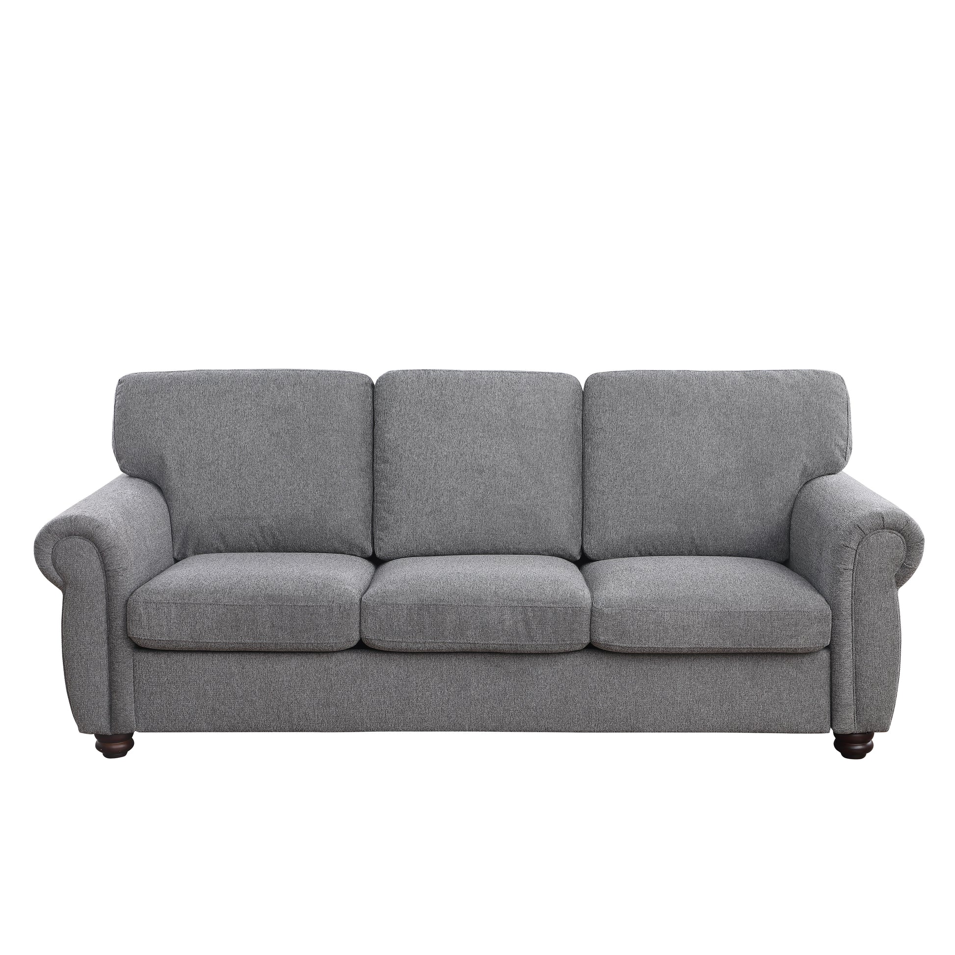 9552 Dark Grey 3S Dark Grey Chenille