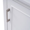 Viedo 20 Inch Modern Small Bathroom Vanity Cabinet With Ceramic Basin 20*15.5*33.3 Inches,Ample Storage,1 Soft Close Door White Solid Wood Mdf