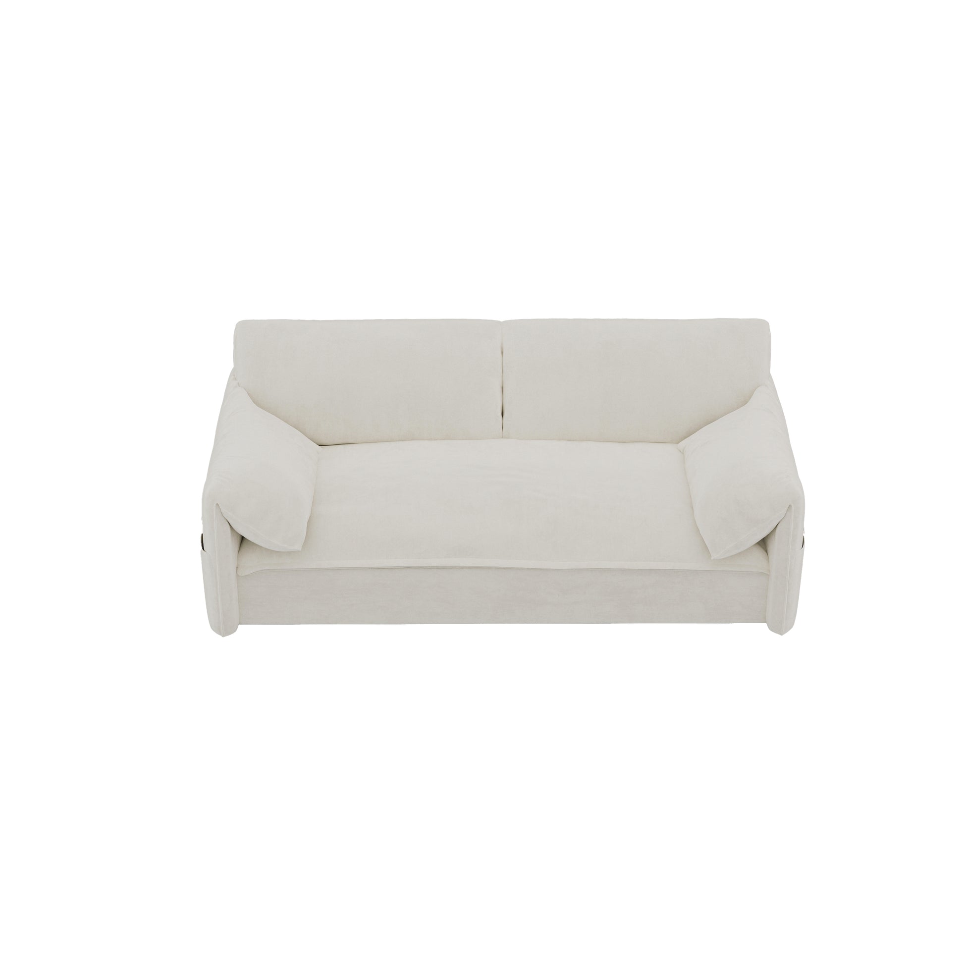 63.8" Queen Pull Out Sofa Bed, 3 In 1 Convertible Sleeper Sofa With Side Storage,Multi Functional Velvet Loveseat Bed For Living Room,Bedroom,Apartment,Office,Beige Old Sku:W1885122051 Beige Velvet Velvet 2 Seat