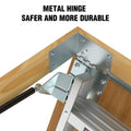 Aluminum Attic Ladder 350 Pound Capacity 22 1 2