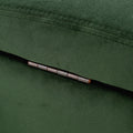 Glouster Storage Ottoman V2 Retro Green Altay Velvet
