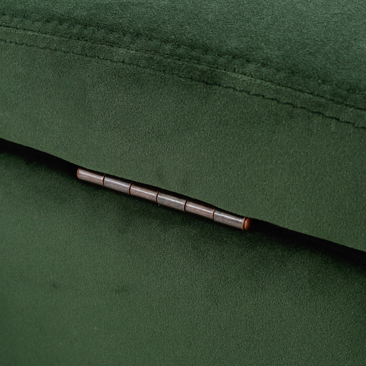 Glouster Storage Ottoman V2 Retro Green Altay Velvet