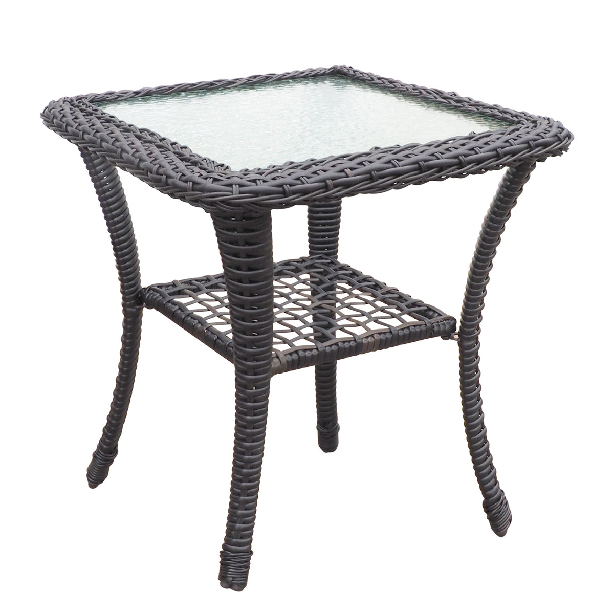 3 Pieces Conversation Set, Outdoor Wicker Rocker Swivel Patio Bistro Set, Rocking Chair With Glass Top Side Table,Red Yes Complete Patio Set Brown Rust Resistant Frame Water Resistant Cushion Garden & Outdoor Classic Complete Patio Sets Metal Metal