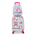 2 Pcs Kids Luggage Set, 12