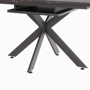 Dt 07 16090 Bkml Separate Table Legs Black Kitchen Round Mdf