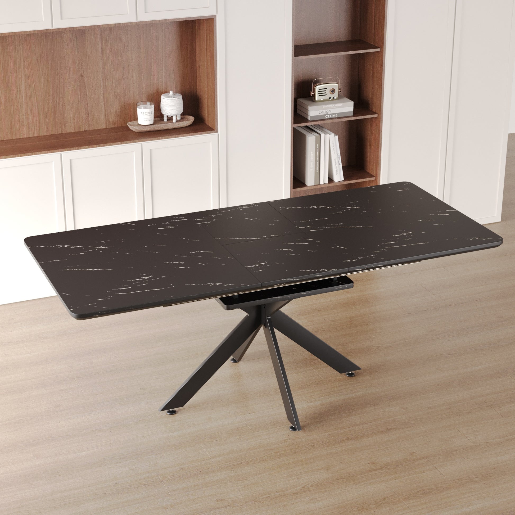 Dt 07 16090 Bkml Separate Table Legs Black Kitchen Round Mdf