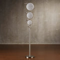 Luxurious Living Room Floor Lamp 1Pc Sparkling Decorative Designer Home Decor Floor Lamp, 3 Wire Wrapped Balls Night Light Nickel Table&Floor Lamps Luxury,Modern,Ultra Modern Metal