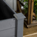 Outsunny Raised Garden Bed With Legs, 48
