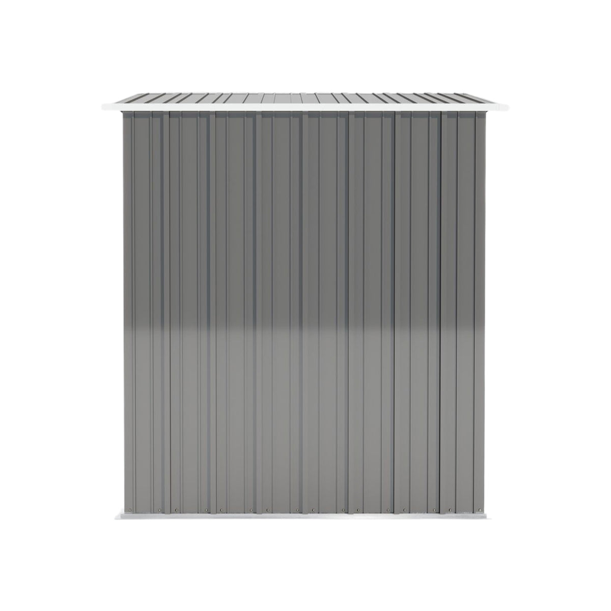 Patio, Lawn & Garden,5*3Ft Outdoor Storage Shed ,Tool Shed With Sloping Roof And Lockable Door,Metal Shed For Backyard Garden Patio Lawn, Grey Grey Year Round Use Metal