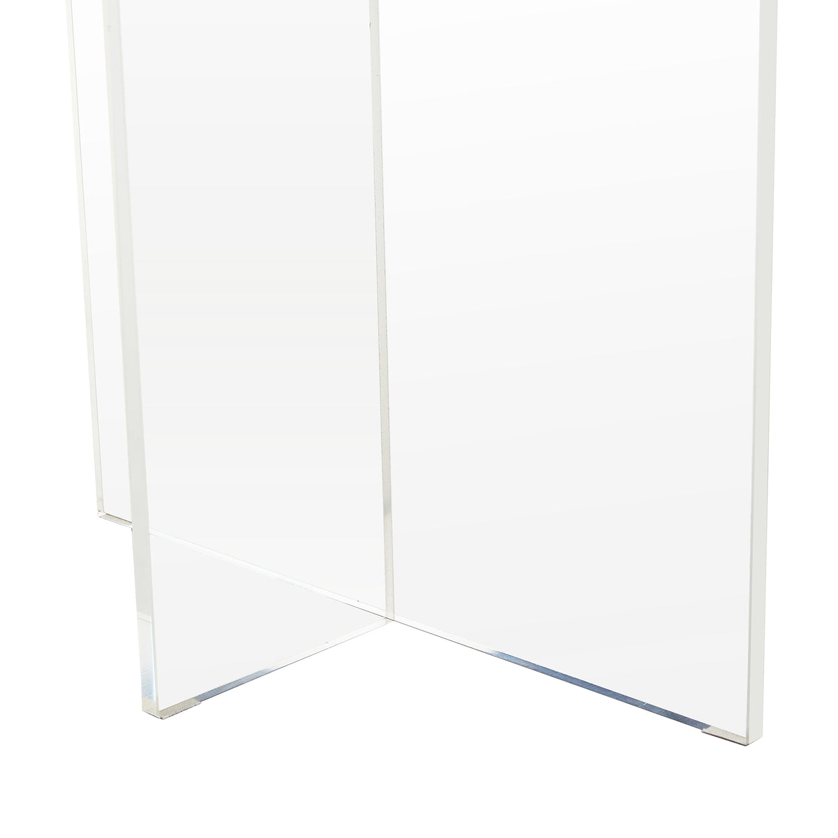 A Modern Minimalist Wooden Table With Acrylic Legs And Rectangular Tables. Computer Desk. Dining Table. Suitable For Restaurants, Living Rooms, And Kitchens. F 1298 Wood Mdf