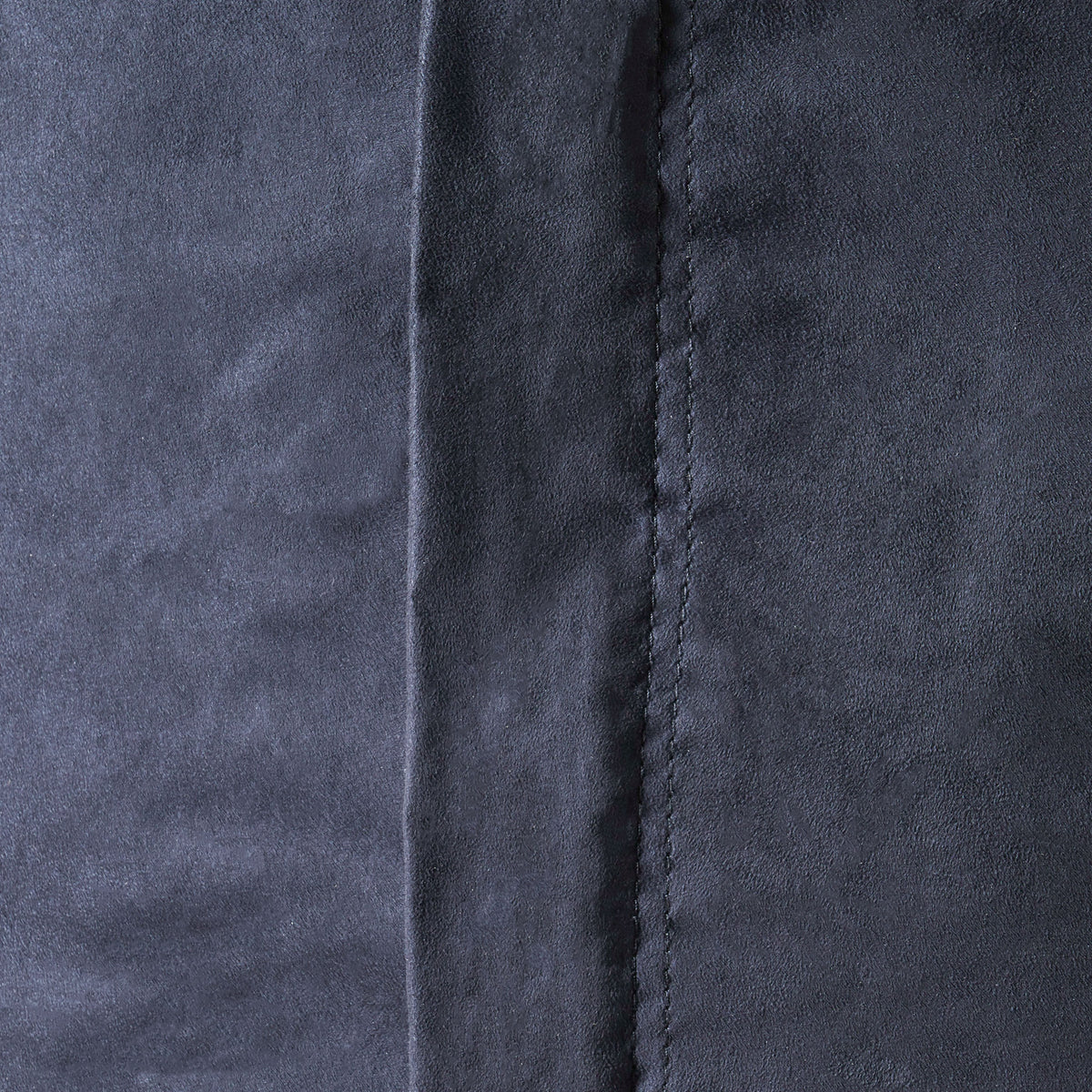 Lara 6.5 Foot Suede Cylindrical Bean Bag, Black Black Microfiber