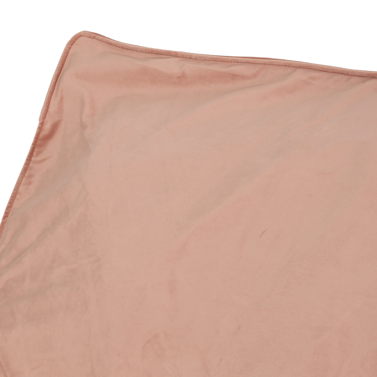Fila Velveteen 2 Seater Oversized Bean Bag Chair With Armrests, Pink Pink Velvet