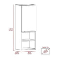 Medicine Single Door Cabinet 32
