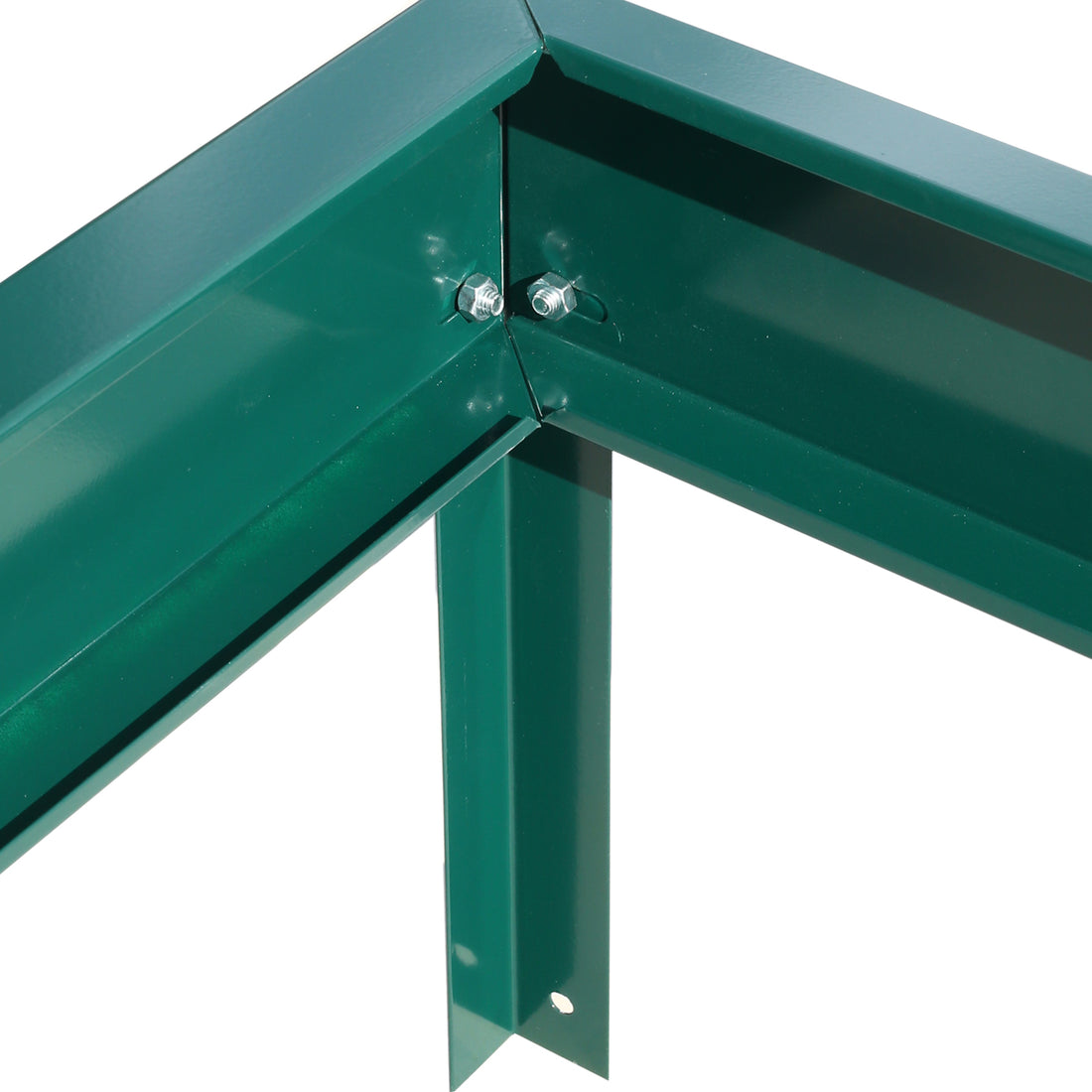 6.3'*12.2'*7' Polycarbonate Greenhouse, Heavy Duty Outdoor Aluminum Walk In Green House Kit With Rain Gutter, Vent And Door For Backyard Garden, Color Green Green Aluminium