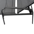 Outdoor Patio Swimming Pool Lounge Gray Color With Pillow Yes Gray Weather Resistant Frame Garden & Outdoor Foam Steel
