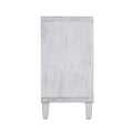 Accent Cabinet 4 Door Wooden Cabinet Sideboard Buffet Server Cabinet Storage Cabinet, For Living Room, Entryway, Hallway, Office, Kitchen And Dining Room, White Wash White Washed Solid Wood Mdf