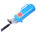 Tire Bead Seater, 1.8Gal 7L Air Tire Bead Blaster, 120 Psi Handheld Bead Bazooka, Portable Tire Inflator Tool, 85 116 Psi Operating Pressure For Tractor Truck Atv Car And Automobile Repair Blue Steel