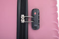 Luggage 4 Piece Abs Lightweight Suitcase With Rotating Wheels, 24 Inch And 28 Inch With Tsa Lock, 16 20 24 28 Pink Pink Abs