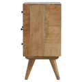 Solid Wood Nordic Style 4 Drawer Multi Bedside Light Oak Light Brown 4 Drawers Bedroom With Legs Contemporary,French Country,Traditional Mango Oak Wood Solid Wood